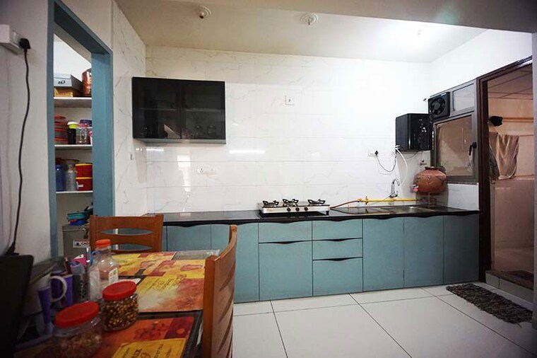 Kitchen, sargasan 3 Bedroom 245 Sq.Yd. Apartment In Sargasan Gandhinagar 10525665
