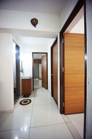 Building Lobby in 3 BHK Apartment at Sargasan – for Sale