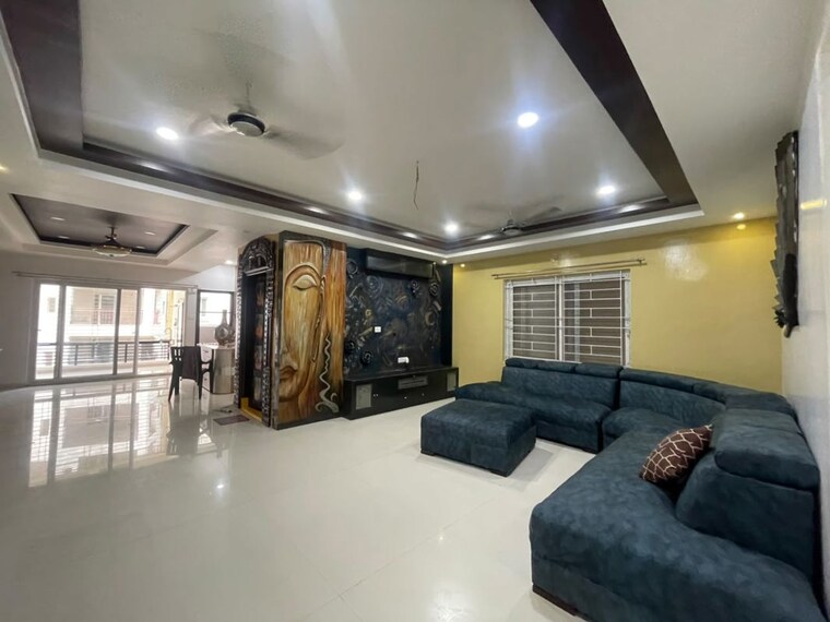 Living Room, kavuri-hills 3 Bedroom 2800 Sq.Ft. Apartment In Madhapur Hyderabad 10525670