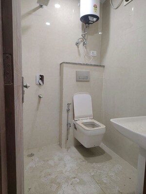 Bathroom in 3 BHK Builder Floor at Chattarpur – for Sale