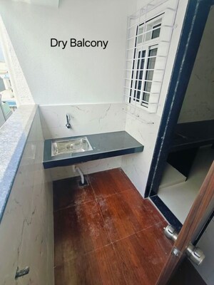 Kitchen in 2 BHK Apartment at Mohan Nagar Co Op Society – for Rent