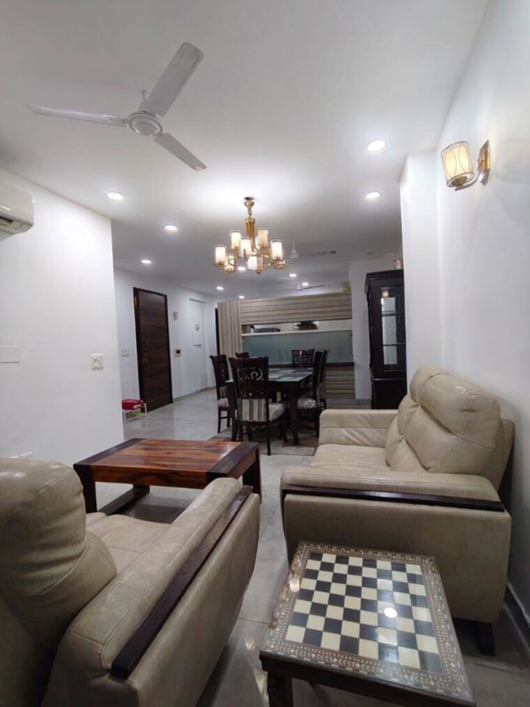 Living Room, sector 5 dwarka 3 Bedroom 2000 Sq.Ft. Apartment In Sector 5 Dwarka Delhi 10525772