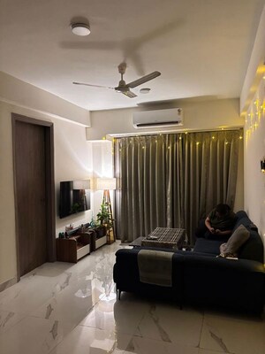 Living Room in 3.5 BHK Builder Floor at Smart World Gems, Sector 89 – for Rent