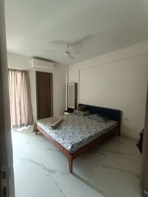 Bedroom in 3.5 BHK Builder Floor at Smart World Gems, Sector 89 – for Rent