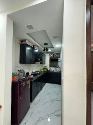 Kitchen in 3 BHK Builder Floor at Chattarpur – for Rent