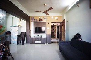 Living Room in 2 BHK Apartment at Nikol – for Sale