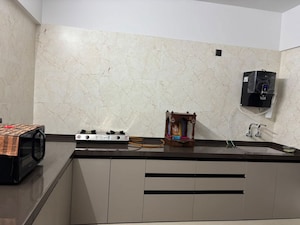 Kitchen in 3 BHK Apartment at A And A Breeza, Koregaon Park – for Rent