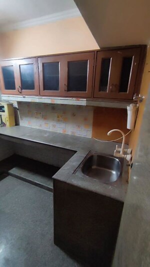 Kitchen in 3 BHK Builder Floor at Palam Vihar Residents Association, Palam Vihar – for Rent