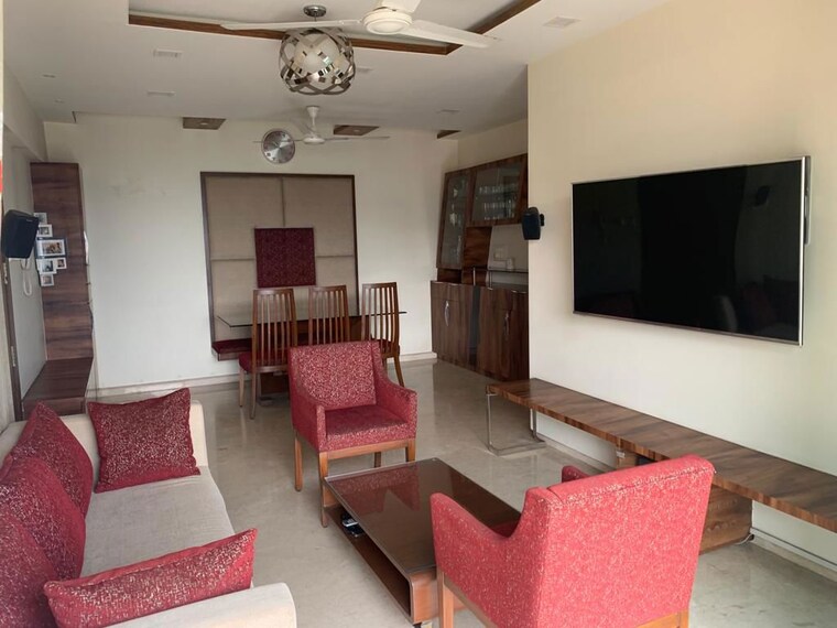 Living Room, k-raheja-vistas 2 Bedroom 750 Sq.Ft. Apartment In Powai Mumbai 10525829