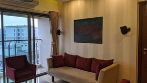 Living Room in 2 BHK Apartment at K Raheja Vistas, Powai – for Rent