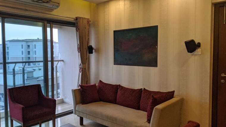 Living Room, k-raheja-vistas 2 Bedroom 750 Sq.Ft. Apartment In Powai Mumbai 10525829