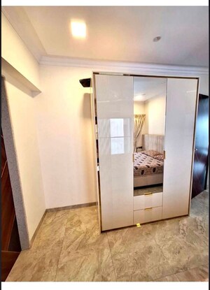 Furnished Amenities in 2 BHK Apartment at Svarna Rosemary, Mahim West – for Rent