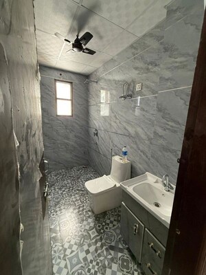 Bathroom in 3 BHK Builder Floor at Palam Vihar Residents Association, Palam Vihar – for Rent