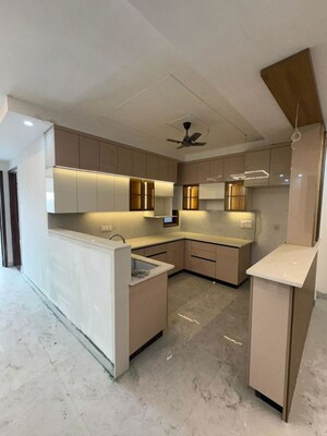 Kitchen in 3 BHK Builder Floor at Palam Vihar Residents Association, Palam Vihar – for Rent