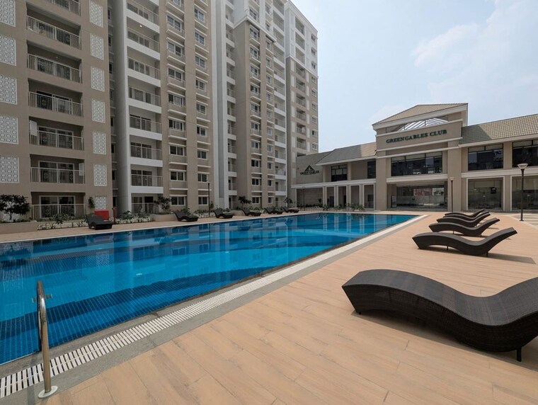 Exterior View, prestige-green-gables 3.5 Bedroom 1910 Sq.Ft. Apartment In Panathur Bangalore 10525891