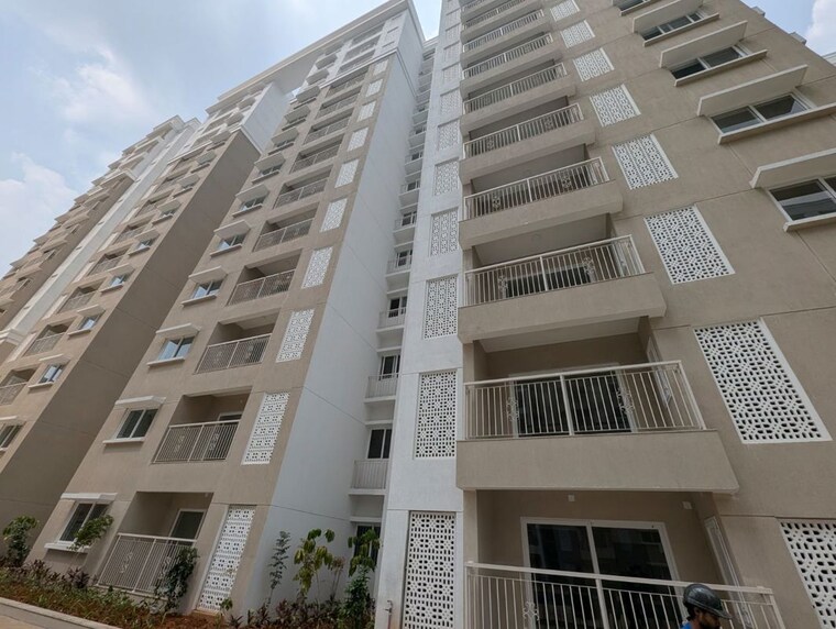 Exterior View, prestige-green-gables 3.5 Bedroom 1910 Sq.Ft. Apartment In Panathur Bangalore 10525891