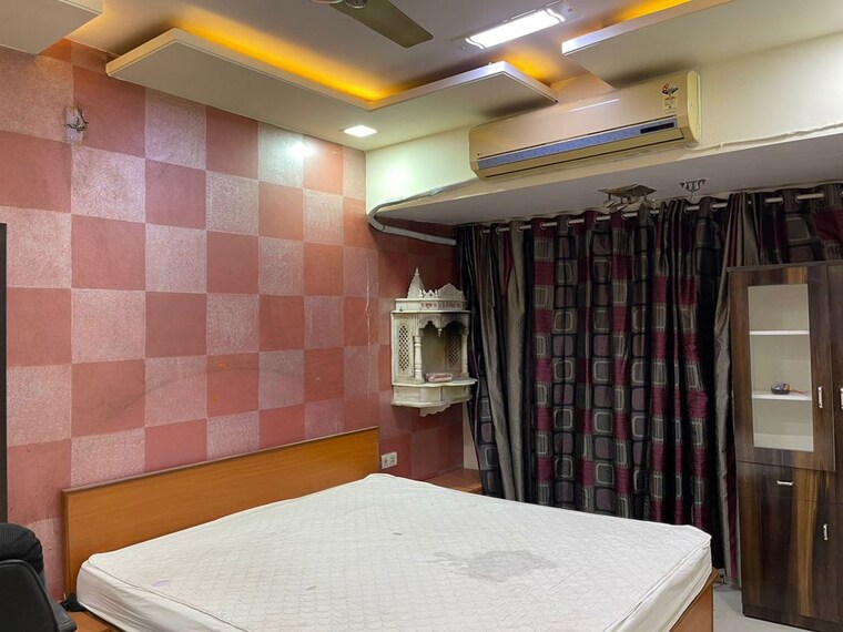 Bedroom, patel-heritage 2 Bedroom 1200 Sq.Ft. Apartment In Kharghar Navi Mumbai 10525935