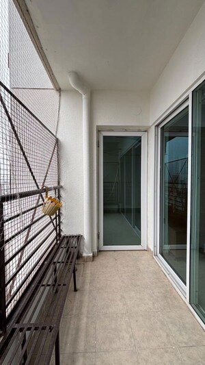Balcony in 2.5 BHK Apartment at Ajnara Le Garden, Sector 16b Greater Noida – for Sale