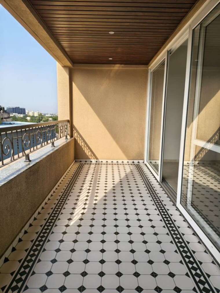 Balcony, deu-trident 3 Bedroom 1200 Sq.Ft. Apartment In Pimple Nilakh Pune 10525994