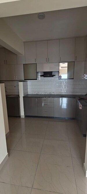 Kitchen in 3 BHK Apartment at DLF Westend Heights New Town, Akshayanagar – for Rent