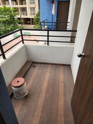 Balcony in 2 BHK Apartment at R R Lunkad 39 Avenue, Wakad – for Rent