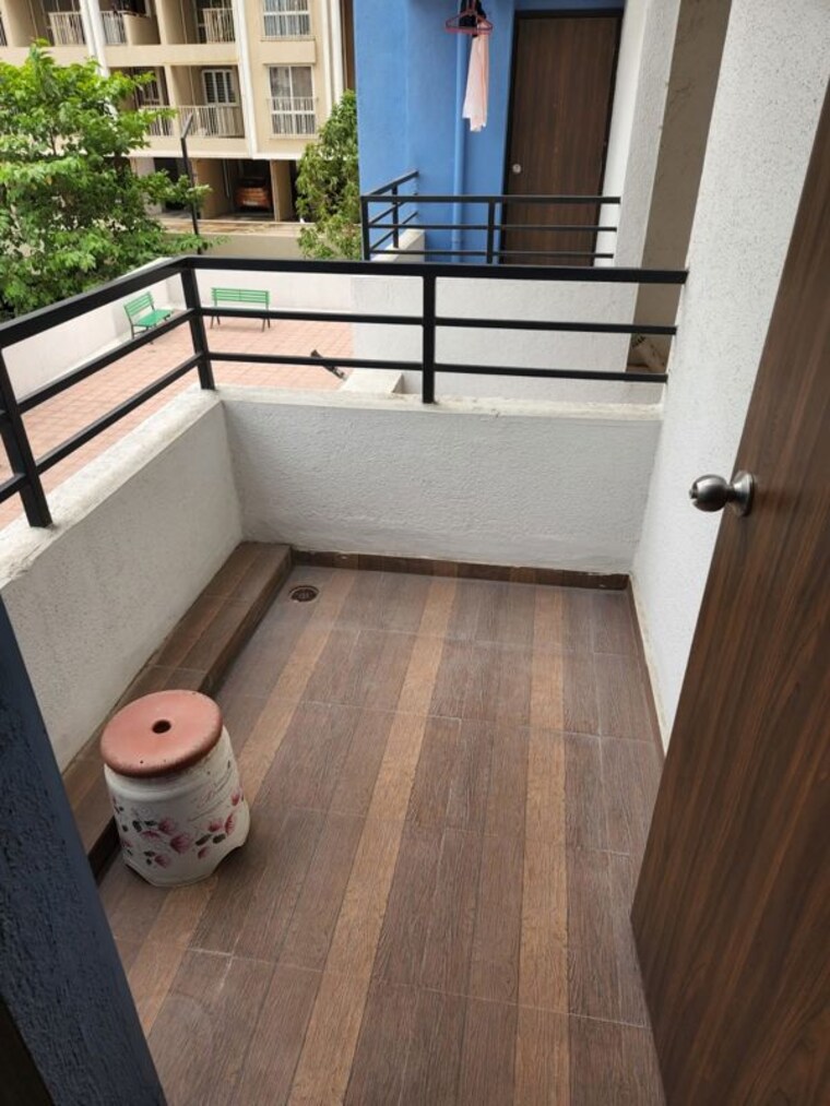 Balcony, r-r-lunkad-39-avenue 2 Bedroom 750 Sq.Ft. Apartment In Wakad Pune 10526035
