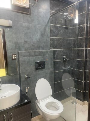 Bathroom in 3 BHK Builder Floor at Tagore Garden – for Rent