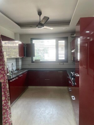 Kitchen in 3 BHK Builder Floor at Tagore Garden – for Rent