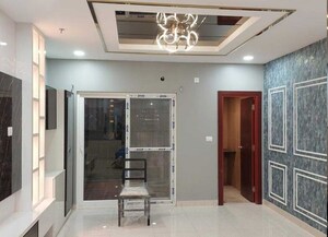 Living Room in 4 BHK Apartment at Prestige High Fields, Gachibowli – for Sale