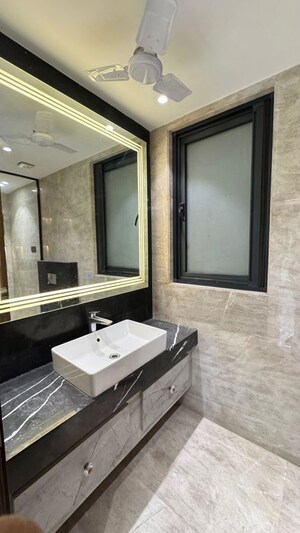 Kitchen in 4 BHK Builder Floor at Anand Lok – for Sale