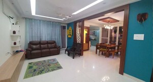 Living Room in 3 BHK Apartment at SMR Vinay Iconia Phase II, Kondapur – for Sale
