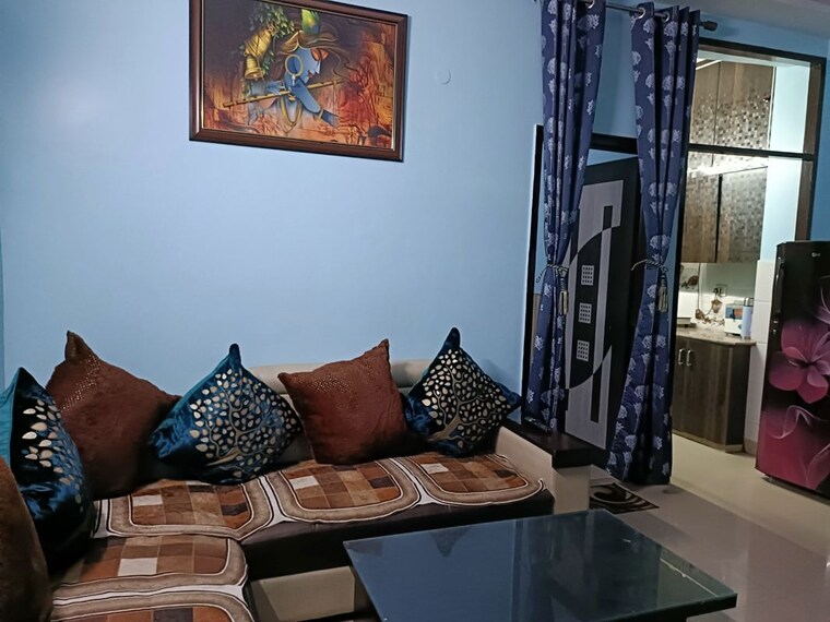 Living Room, abcz-east-avenue 1 Bedroom 600 Sq.Ft. Apartment In Sector 73 Noida 10526121
