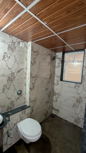 Bathroom in 2 BHK Apartment at Sukhwani Skylines, Wakad – for Rent