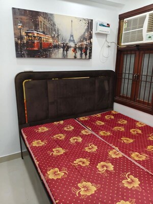Bedroom in 1 BHK Builder Floor at Saket – for Rent