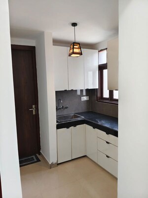 Kitchen in 1 BHK Builder Floor at Saket – for Rent