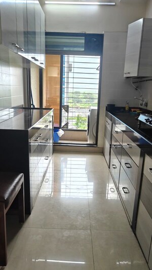 Kitchen in 2 BHK Apartment at National Sea Queen Paradise, Kharghar Sector 10 – for Rent