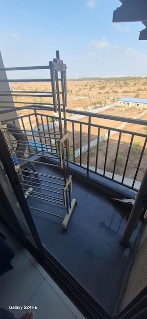 Balcony in 3 BHK Apartment at Mantra Montana Phase 1, Dhanori – for Rent