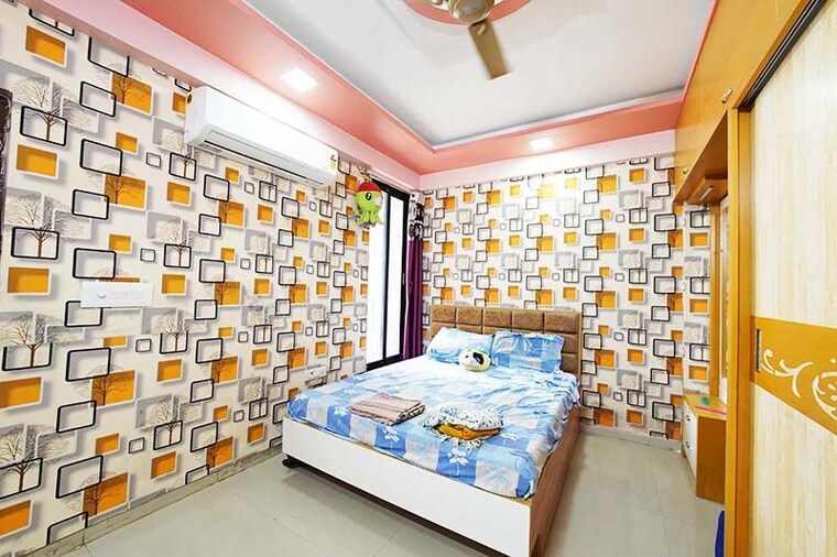 Bedroom, chandkheda 2 Bedroom 111 Sq.Yd. Apartment In Chandkheda Ahmedabad 10526303