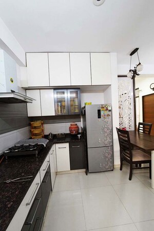 Kitchen in 3 BHK Apartment at New Ranip – for Sale