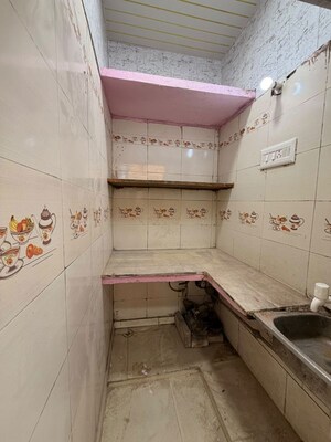 Kitchen in 1 BHK Builder Floor at Rohini Sector 5 – for Rent