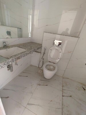 Bathroom in 3 BHK Apartment at Purva Atmosphere, Thanisandra Main Road – for Rent