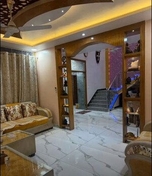 Living Room in 3 BHK Apartment at Omaxe R2, Gomti Nagar – for Rent