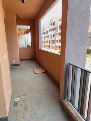 Balcony in 3 BHK Apartment at SAV Gulnaar Meadows, Ambala Highway – for Rent