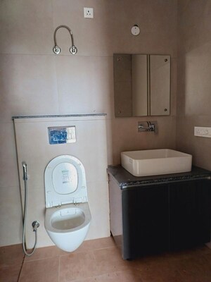 Bathroom in 3 BHK Apartment at SAV Gulnaar Meadows, Ambala Highway – for Rent