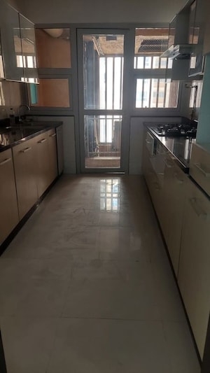 Balcony in 3 BHK Apartment at DB Orchid Woods, Goregaon East – for Rent