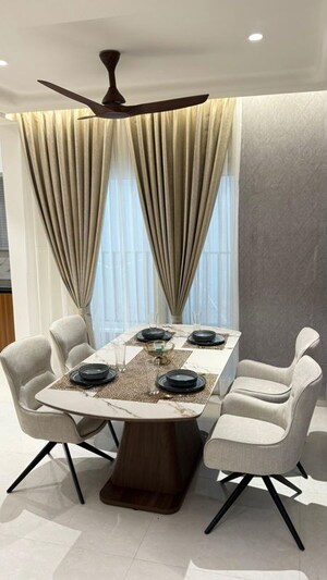 Living Room in 3 BHK Apartment at Santosh Nagar – for Sale