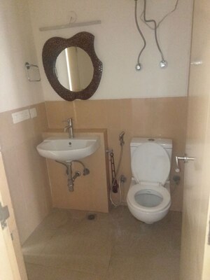 Bathroom in 4 BHK Apartment at Emaar Emerald Floors Premier, Sector 65 – for Rent
