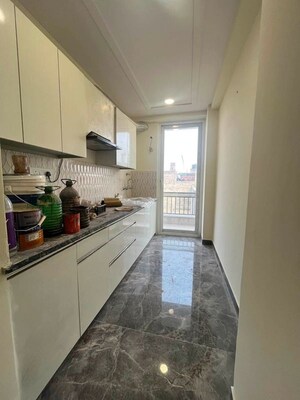 Kitchen in 2 BHK Builder Floor at Freedom Fighters Enclave – for Sale