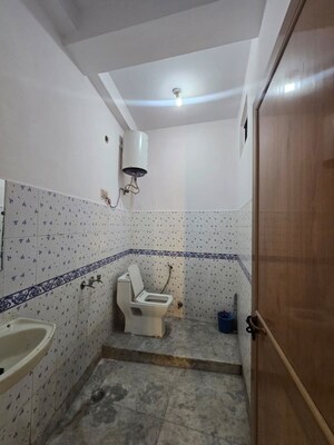 Bathroom in 1 BHK Builder Floor at Saket – for Rent