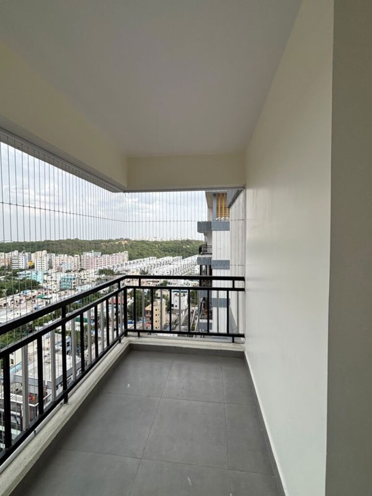 Balcony, vijay-rv-sai-vanamali 3 Bedroom 2000 Sq.Ft. Apartment In Miyapur Hyderabad 10526556